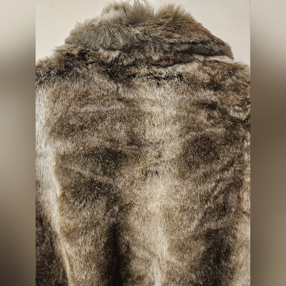 NWT - Dennis Basso Faux Fur Coat - Size 1X - Picture 8 of 10